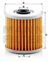 Mann-Filter - MH 66 - Ölfilterelement