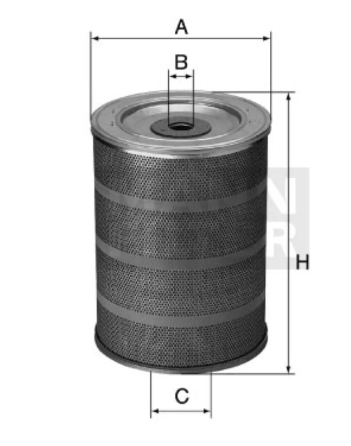 Mann-Filter - PF 34 1380/14 - Ölfilterelement
