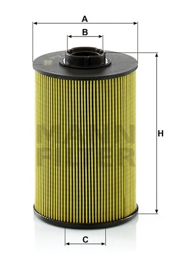 Mann-Filter - PU 10 005 x - Kraftstofffilterelement (metallfrei)