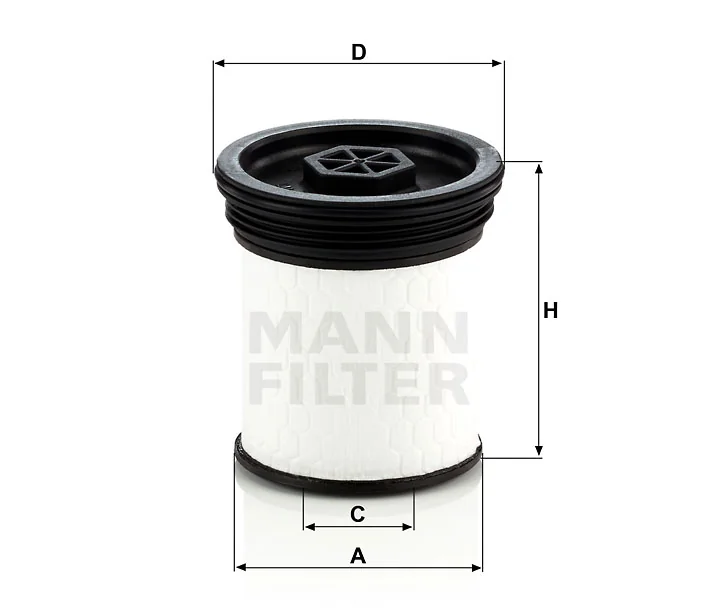 Mann-Filter - PU 7006 - Kraftstofffilterelement (metallfrei)