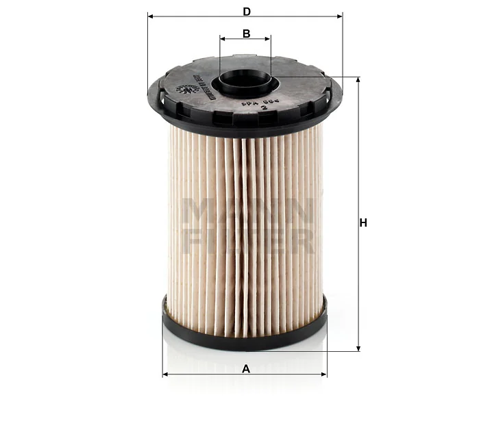 Mann-Filter - PU 731 x - Kraftstofffilterelement (metallfrei)