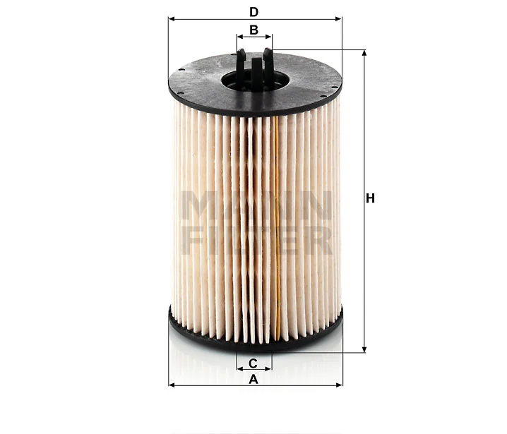 Mann-Filter - PU 821 x-2 - Kraftstofffilterelement (metallfrei)