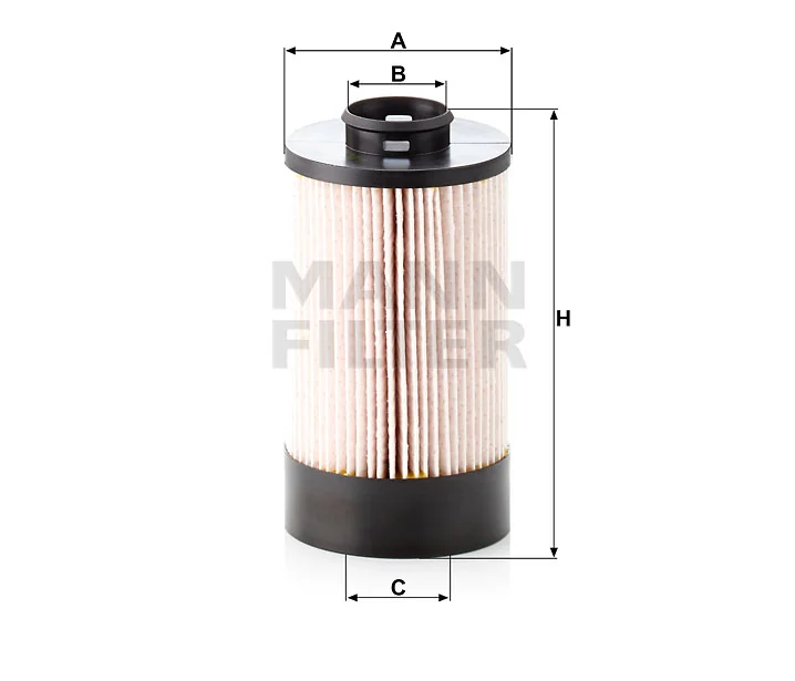 Mann-Filter - PU 9002/1 z - Kraftstofffilterelement (metallfrei)