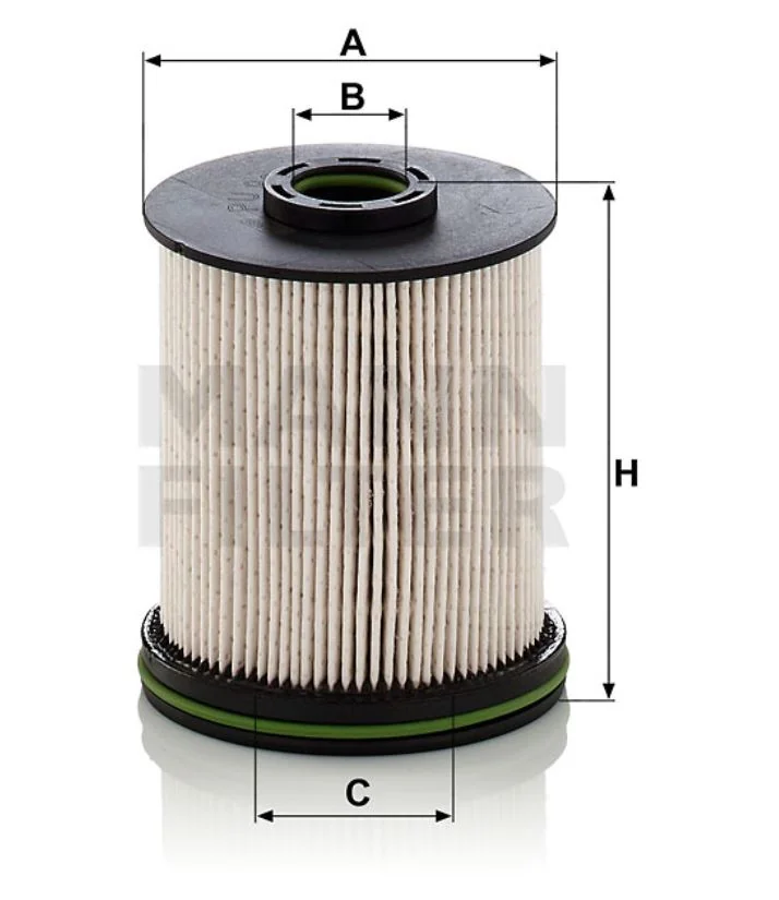 Mann-Filter - PU 9012/1 z - Kraftstofffilterelement (metallfrei)