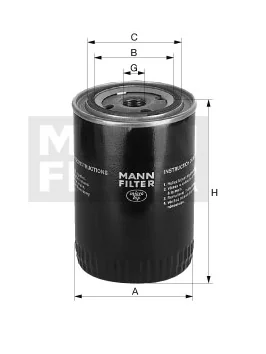 Mann-Filter - W 7055 - Wechselfilter