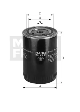 Mann-Filter - WD 10 020 - Wechselfilter