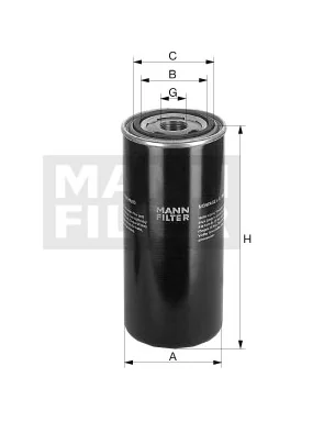Mann-Filter - WD 14 004 - Ölfilter SpinOn