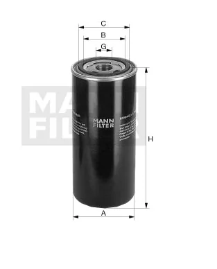Mann-Filter - WD 920 - Ölfilter SpinOn