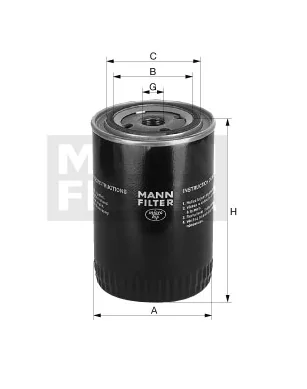 Mann-Filter - WK 7041 - Kraftstofffilter SpinOn