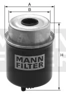 Mann-Filter - WK 8147 - Kraftstoffwechselfilter