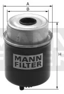 Mann-Filter - WK 8150 - Kraftstoffwechselfilter