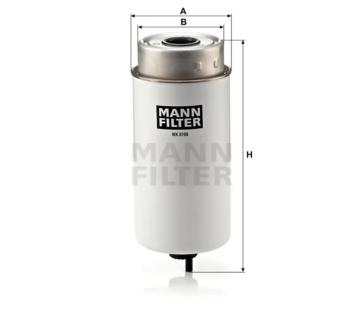 Mann-Filter - WK 8168 - Kraftstofffilter SpinOn