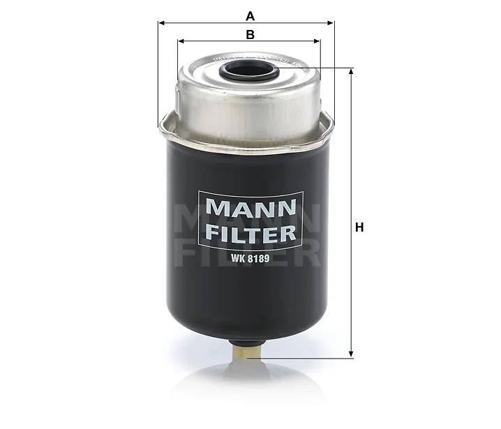 Mann-Filter - WK 8189 - Kraftstoffwechselfilter