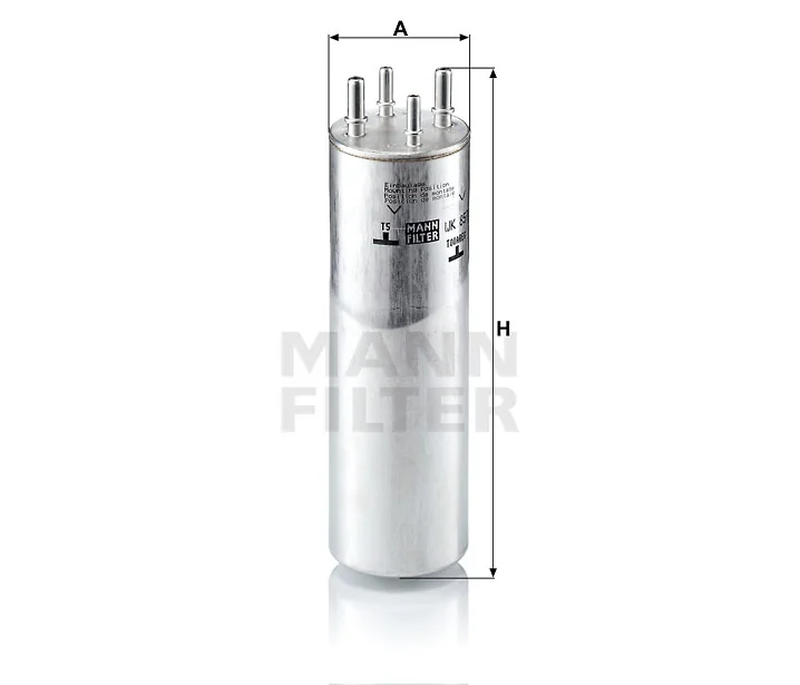 Mann-Filter - WK 857/1 - Kraftstoff-Leitungsfilter (Inline)