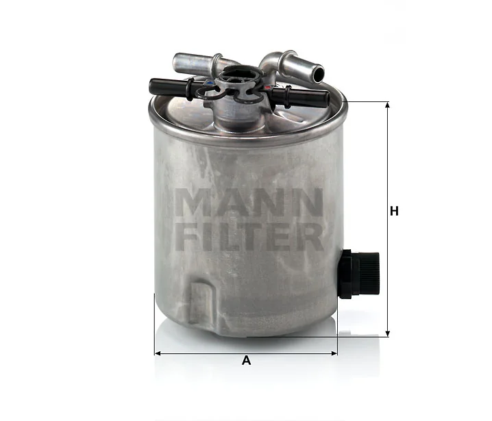Mann-Filter - WK 9007 - Kraftstoff-Leitungsfilter (Inline)