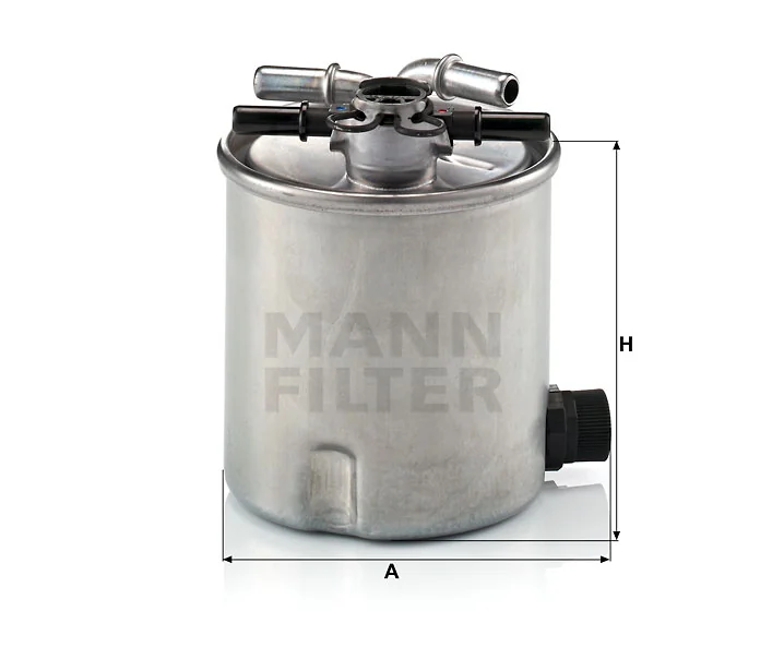 Mann-Filter - WK 9008 - Kraftstoff-Leitungsfilter (Inline)