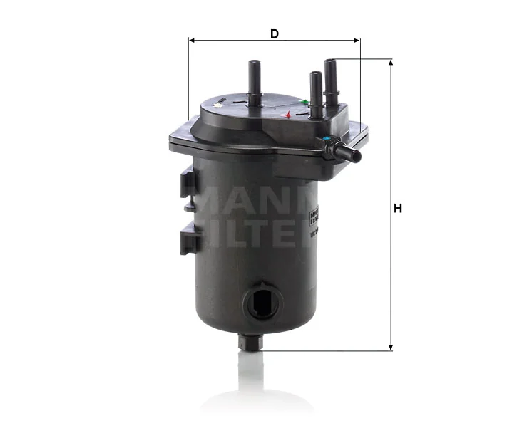 Mann-Filter - WK 9028 z - Kraftstoff-Leitungsfilter (Inline)