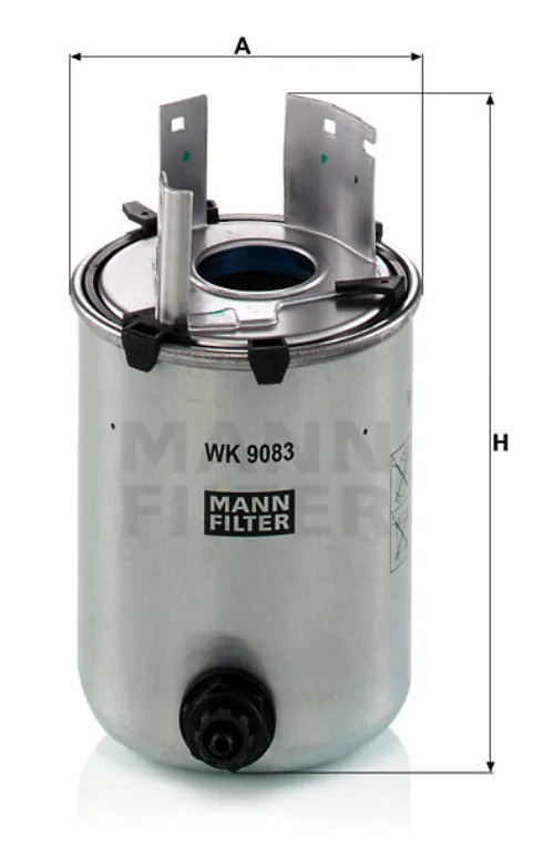 Mann-Filter - WK 9083 - Kraftstofffilter SpinOn