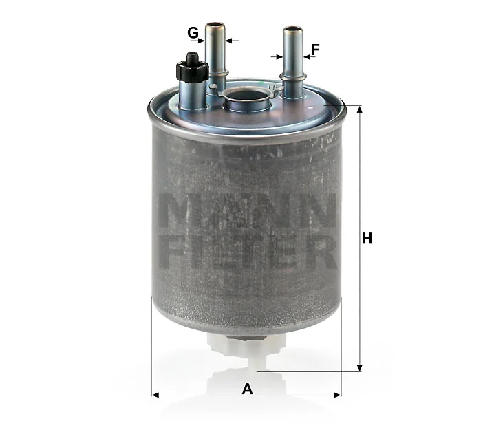 Mann-Filter - WK 918/1 - Kraftstoff-Leitungsfilter (Inline)