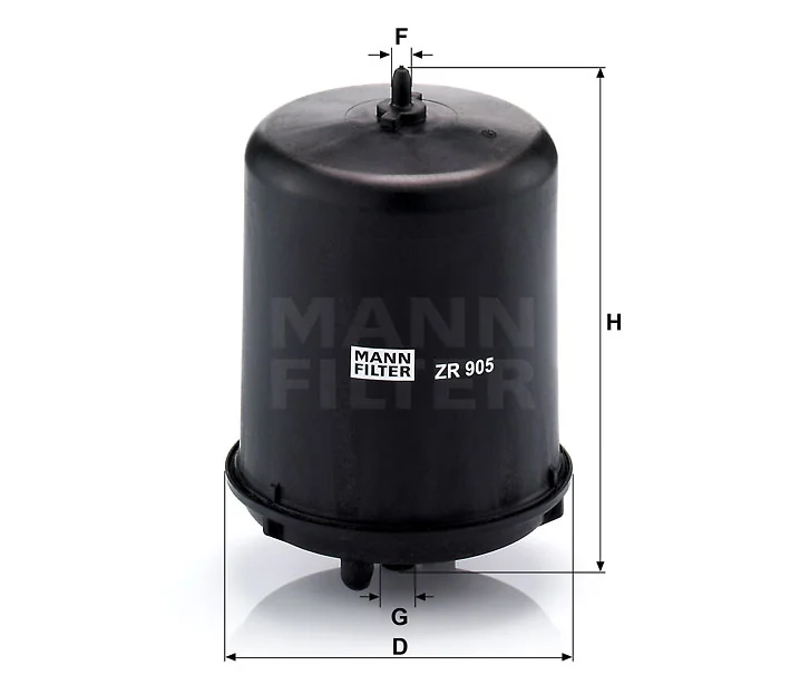 Mann-Filter - ZR 905 z - Ölfilter (für Zentrifuge)