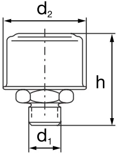 Mann Hummel - 14 702 01 S01 - Luftfilter (Be- und Entlüftung M 14x1,5)