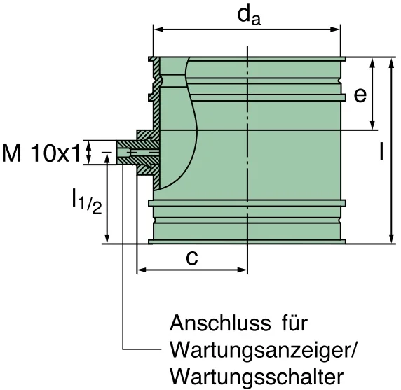 Mann Hummel - 39 400 27 979 - Verbindungsstutzen 80 x 78mm (TPE)