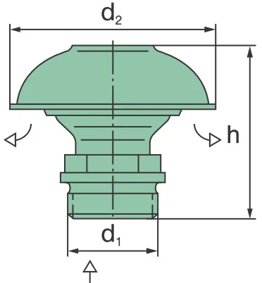 Mann Hummel - 41 002 62 102 - Luftfilter (Be- und Entlüftung M 26x1,5)