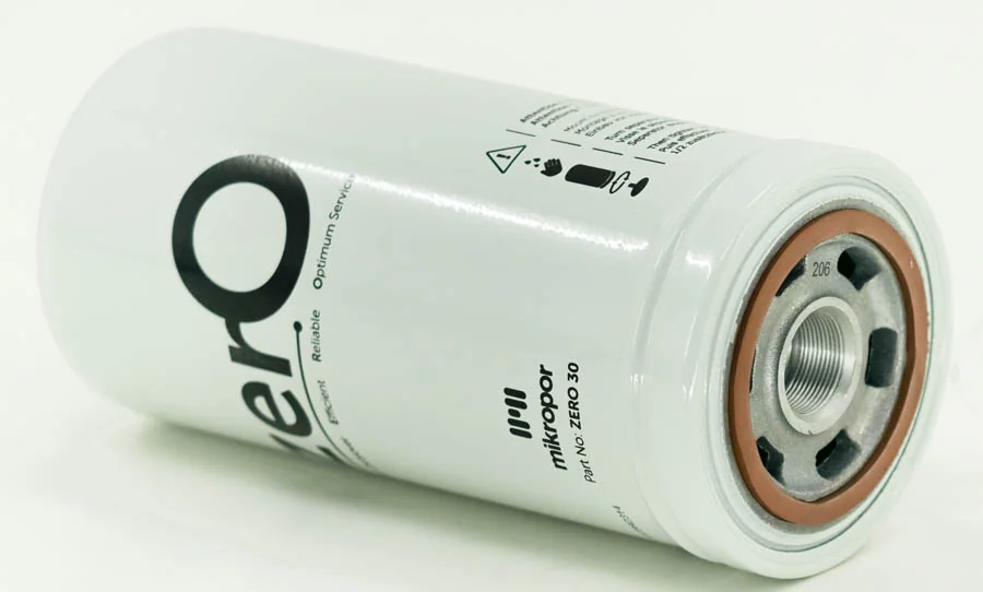 Mikropor - ZERO-032-S-25X1,25-LEFT-V-7035-01 - Luftentölelement