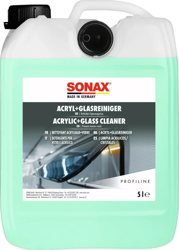 Sonax - SONAX Acryl+GlasReiniger - 5 Ltr