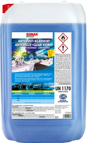 Sonax - SONAX Anti Frost + KlarSicht - Konzentrat Citrus - 25 Ltr