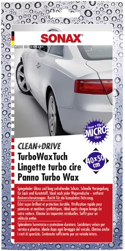 Sonax - SONAX Clean+Drive TurboWaxTuch - 40x50 Thekendisplay