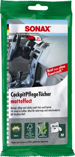 Sonax - SONAX Cockpit Pflege Tücher - Matteffect
