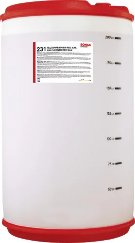 Sonax - SONAX Felgenreiniger Red Max - 200 Ltr - SONAX Felgenreiniger Red Max - 200 Ltr