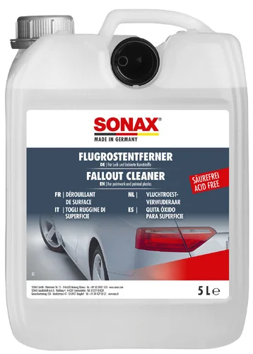 Sonax - SONAX Flugrostentferner - 5 Ltr - SONAX Flugrostentferner - 5 Ltr