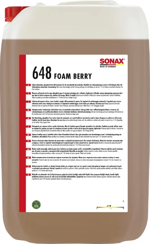 Sonax - SONAX Foam Berry - 25 Ltr - SONAX Foam Berry - 25 Ltr