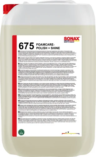 Sonax - SONAX FoamCare - Polish+Shine - 25 Ltr