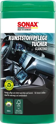 Sonax - SONAX Kunststoffpflegetücher - glänzend Box