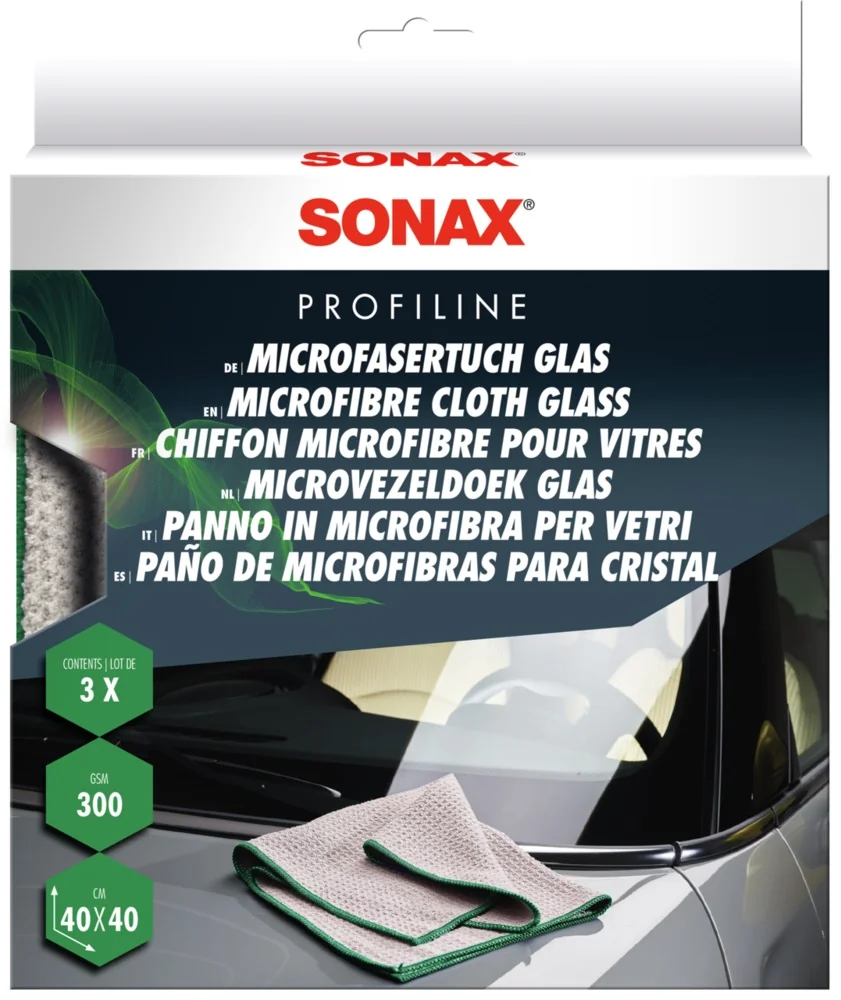 Sonax - SONAX Microfaser Tuch Glas - SONAX Microfaser Tuch Glas