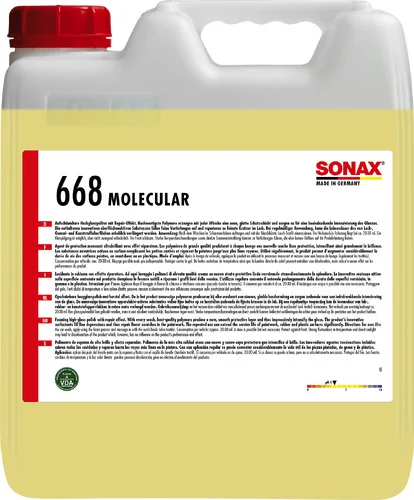 Sonax - SONAX Molecular - 10 Ltr - SONAX Molecular - 10 Ltr