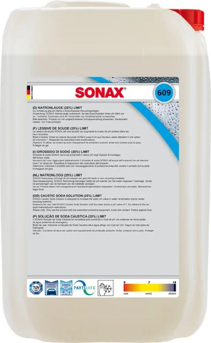 Sonax - SONAX NatronLauge 25% - 25 Ltr - SONAX NatronLauge 25% - 25 Ltr
