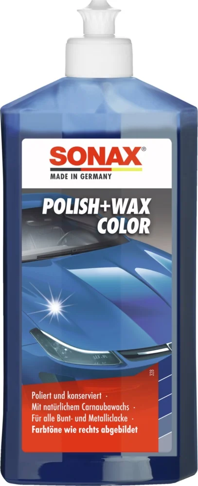 Sonax - SONAX Polish+Wax Color blau - 500 ml - SONAX Polish+Wax Color blau - 500 ml