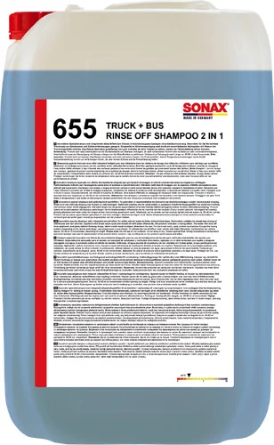 Sonax - SONAX Rinse off Shampoo 2 in 1 - 25 Ltr - Truck+Bus