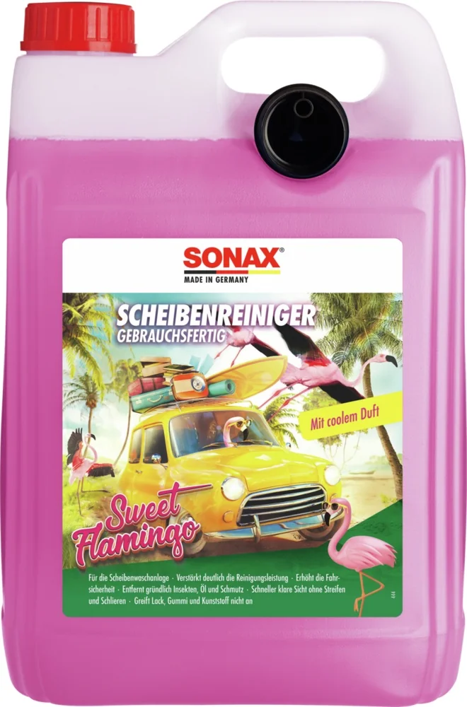 Sonax - SONAX Scheibenreiniger - gebrauchsfertig Sweet Flamingo - 5 Ltr