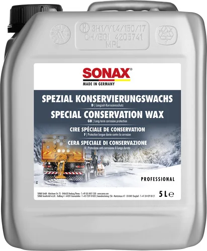 Sonax - SONAX Spezialkonservierungswachs - 5 Ltr