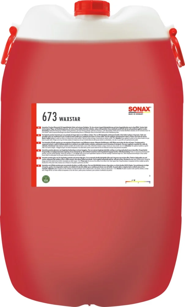 Sonax - SONAX WaxStar - 60 Ltr - SONAX WaxStar - 60 Ltr