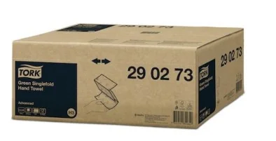 Tork - Tork Zickzack-Handtuch - Papierhandtuch Grün C & C, H3