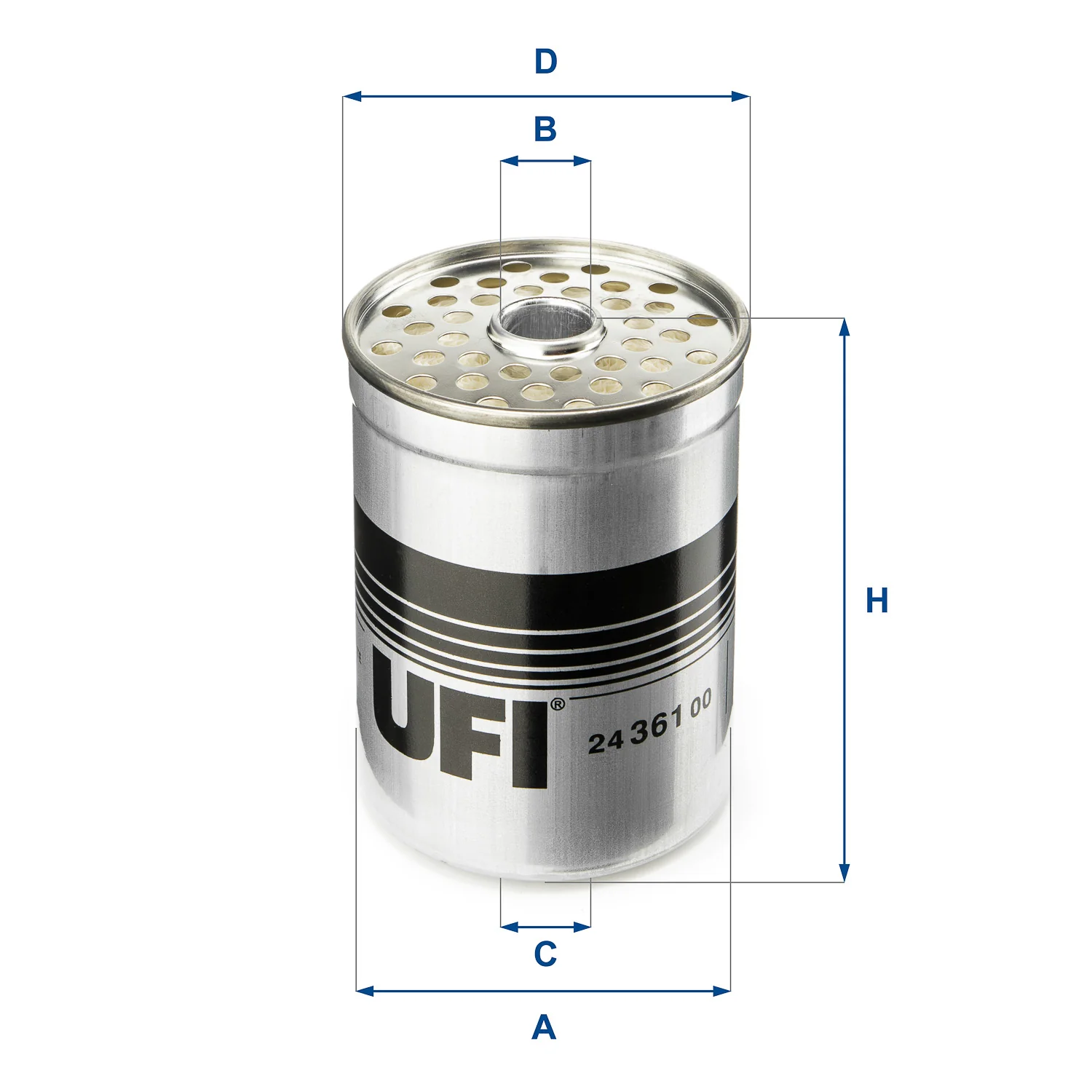 UFI Filters - 24.361.00 - Kraftstofffilter SpinOn