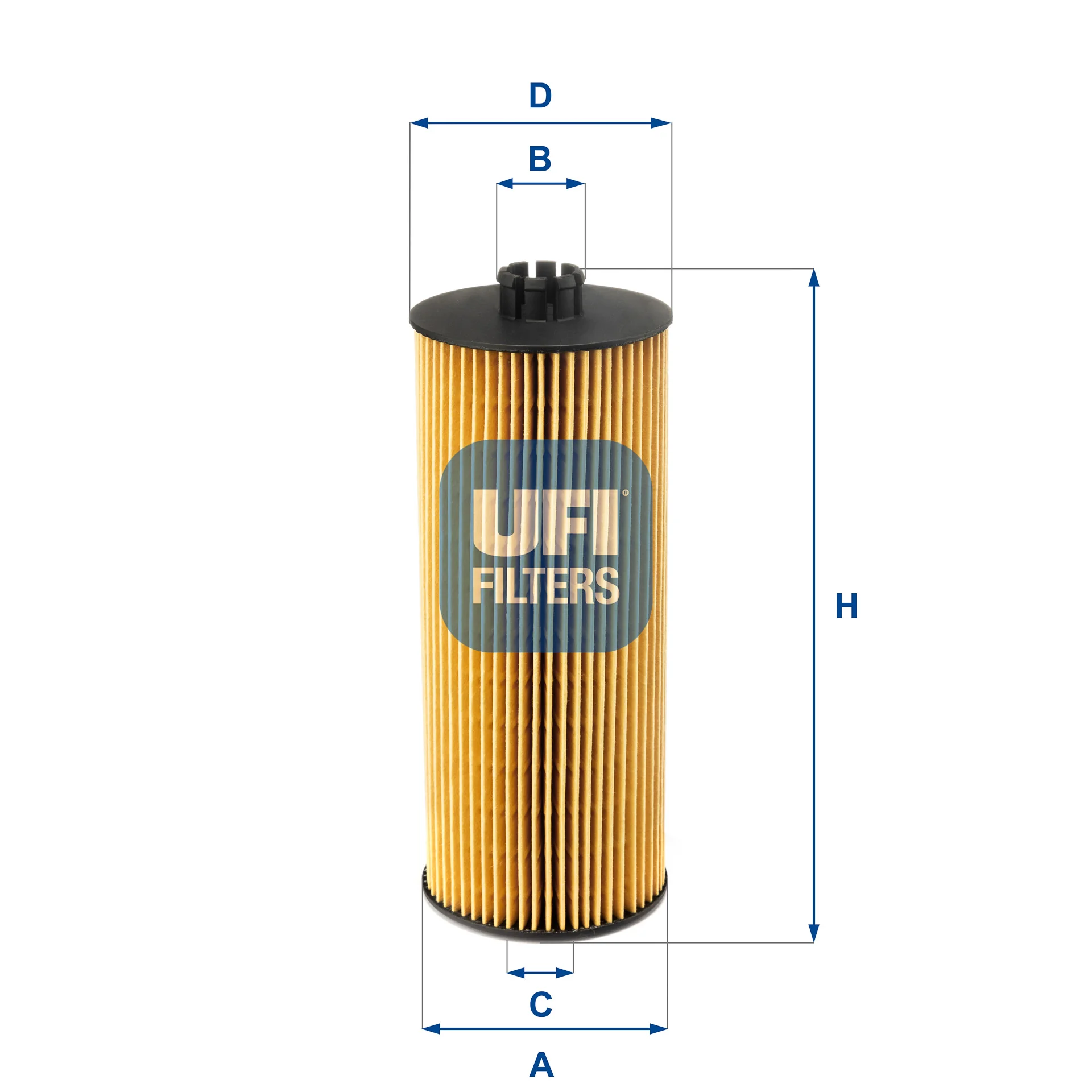 UFI Filters - 25.005.00 - Ölfilterelement