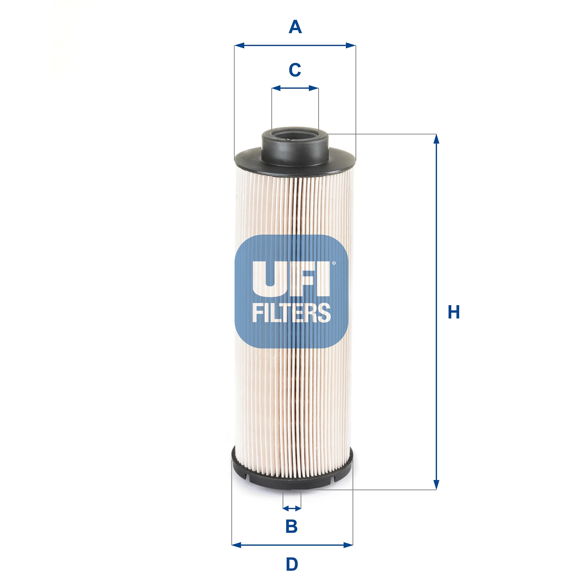 UFI Filters - 26.016.00 - Kraftstofffilterelement
