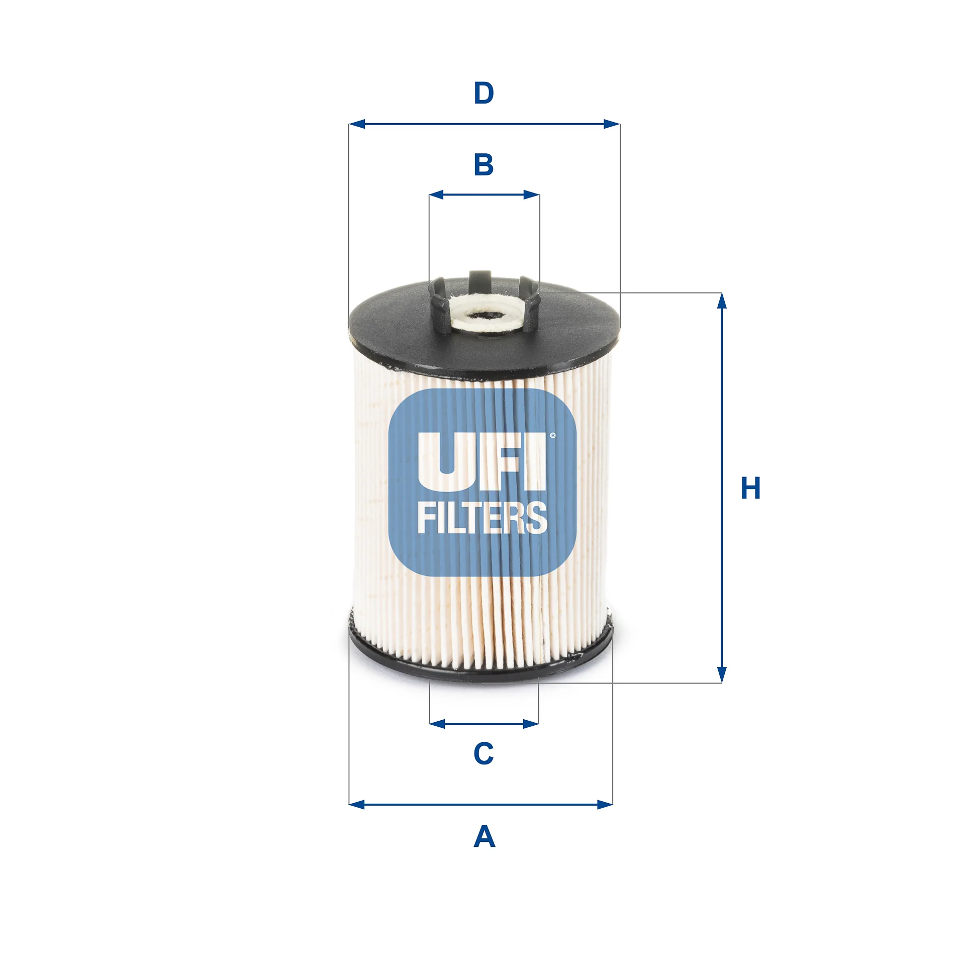 UFI Filters - 26.081.00 - Kraftstofffilterelement